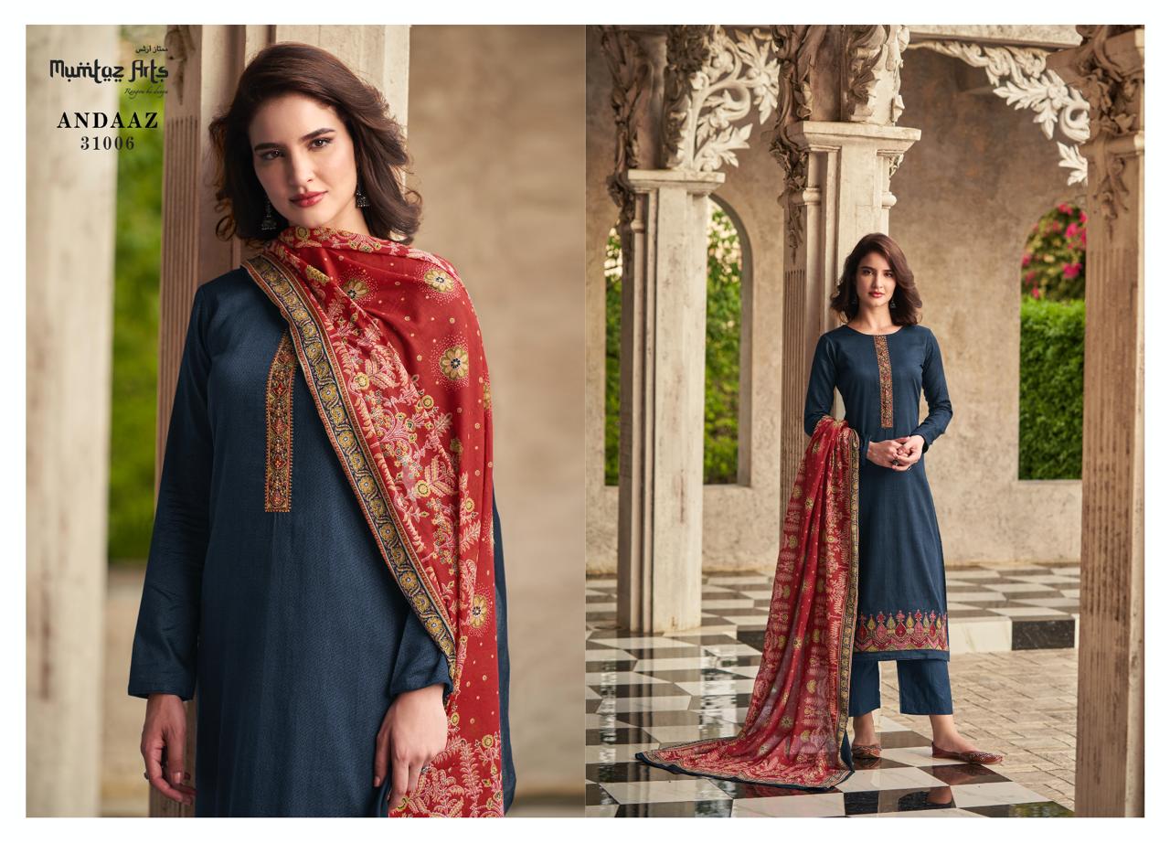 Andaaz By Mumtaz Jam Satin Printed Designer Salwar Suits Wholesale Shop In Surat
